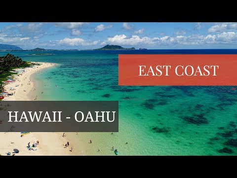 East Shore Oahu Hawaii | 4K Drone Video