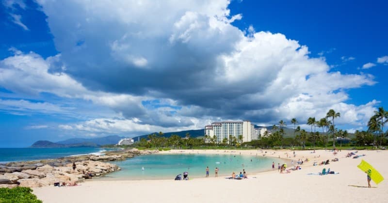 Ko'olina Manmade Lagoon in O‘ahu Hawai‘i