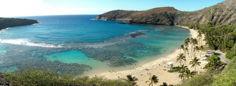 Hanauma Bay panorama