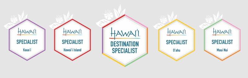 Hawaii Destination Specialists & Experts certificates for https://loveoahu.org